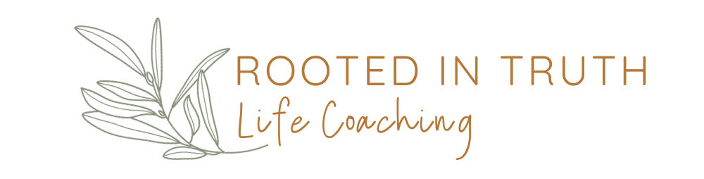 Sage Green Olive Leaf Logo For Rooted In Truth Life Coaching Prescott AZ Women's Christian Life Coach
